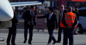 FOTO 4. visita de Cameron a gibraltar (Foto Reuters para el mundo)